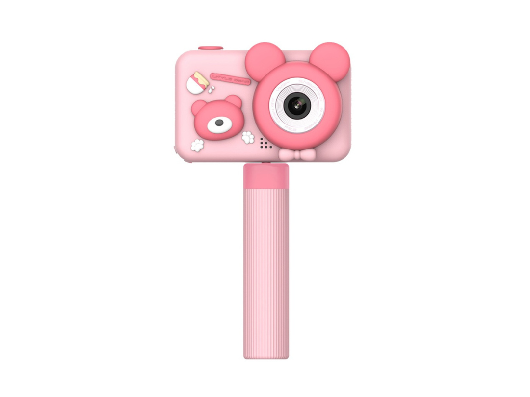 Porodo Kids 26MP Digital Camera with Tripod Stand – Pink Porodo Kids 26MP Digital Camera with Tripod Stand – Pink